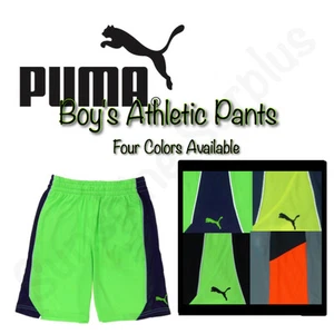 PUMA Boy's Soccer Shorts - Elastic Waist, Drawstring, 2 Pockets - VARIETY NWT - Picture 1 of 9