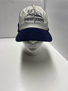 Vintage Penn State Nittany Lions Snapback Hat Cap - ROUGH Condition - Picture 1 of 7