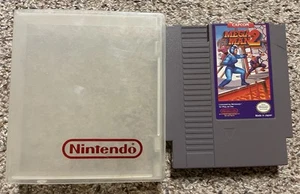 Mega Man 2 (Nintendo Entertainment System, 1988) NES Authentic With Plastic Case - Picture 1 of 2