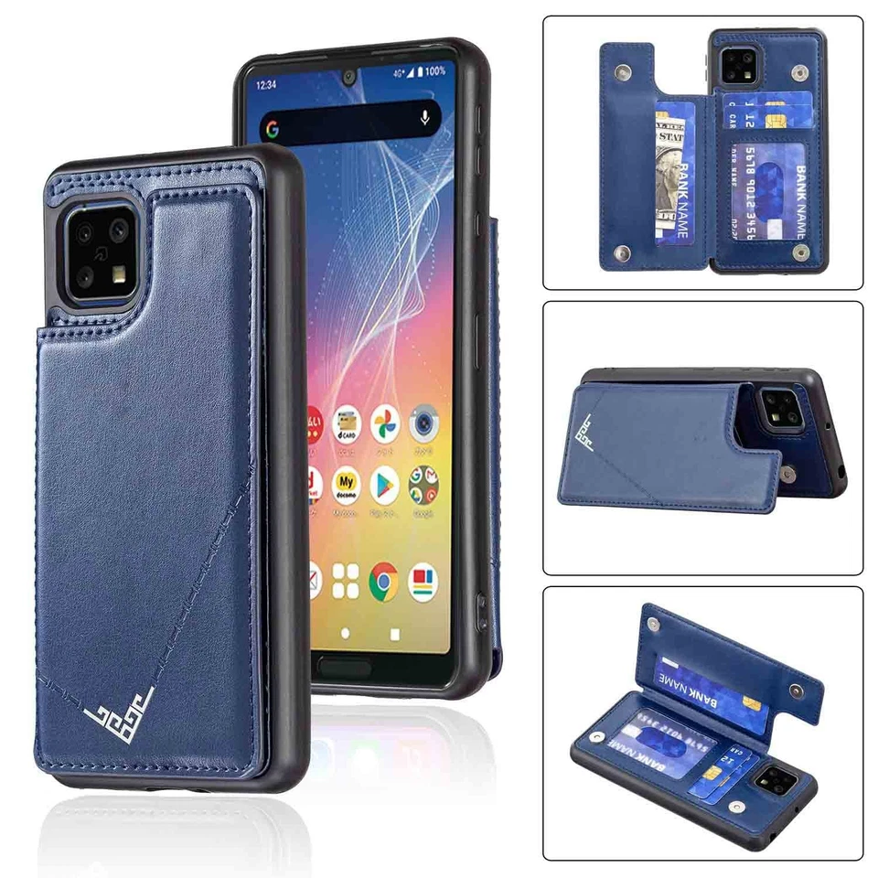 Anrek New AQUOS sense4ite sense5G SH-41A SH-53A SHG03 basic back card case  483 - Image 1 of 4