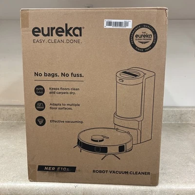 Eureka NER E10s Robot Vacuum with Bagless Self Emptying Station Robotic Vacuum  - Image 1 of 2