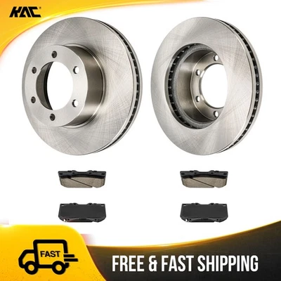 Vented and Ceramic Front Brake Kit for Toyota Tundra 2000-2003 Sequoia 2001-2003 Foto 1 de 4