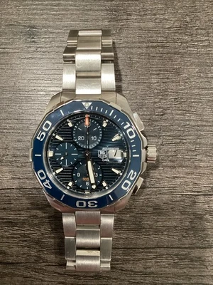 TAG Heuer Aquaracer Calibre 16 Automatic Men’s Watch Ref CAY211B.B0 - Image 1 of 4