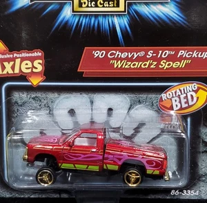 Revell 90 1990 Chevy S-10 Pickup Truck Lowriders "Wizard'z Spell" Chevrolet Red - Picture 1 of 3