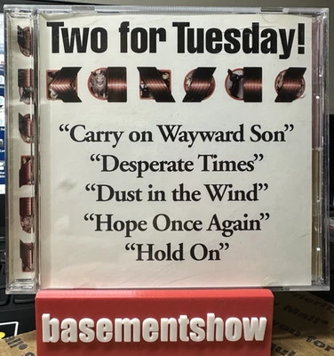 Kansas - Two For Tuesday - Rare CD OOP - 5 Track EP 1995 Intersound Foto 1 de 4