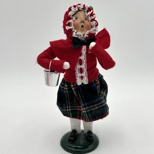 Byers' Choice The Carolers Girl With Bucket 1993 Limited Edition 100/100 - Picture 1 of 14