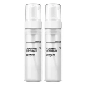 Dr. Limpiador Zero diferente para piel normal y seca 200 ml * 2EA - hidratante - Imagen 1 de 1