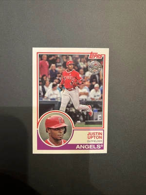 2018 Topps - 1983 Topps Design #83-55 Justin Upton - Image 1 of 2