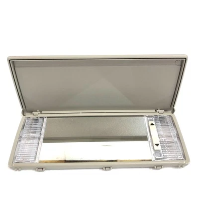2001-2006 Chevy GMC SUV Sun Visor Vanity Mirror Replacement OEM Shale Beige - Image 1 of 3