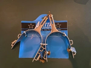 Pair Abetta Western cowboy SPUR - Picture 1 of 5
