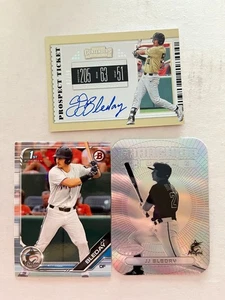 Tarjeta de novato PRE Bowman 1st JJ Bleday boleto prospecto automático impresión corta SP 82/99 - Imagen 1 de 1