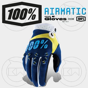 Handschuhe 100% Airmatic MX Erwachsene Moto-Cross Enduro Off-Road Atv MTB Navy / - Bild 1 von 3