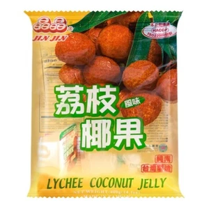 Jin Jin Litschi Kokosnuss Klar Gelee Süß Kaubonbons Tasche - Bild 1 von 14