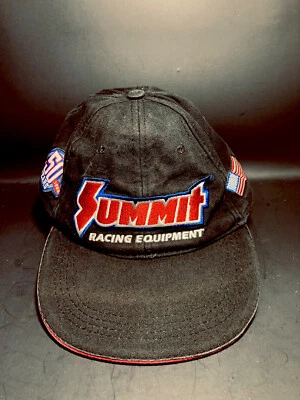 Summit Racing Equipment Logo USA Flag Black One Size Hat Cap Bigfoot Sponsor - Изображение 1 из 4