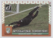 2015 Panini Donruss International Superstars Red Soccer Ball /49 Boubacar Barry