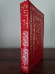 Franklin Library The Red and the Black NEAR MINT Stendhal Classic French Novel - Picture 1 of 15