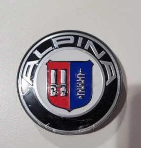 Alpina alloy wheel centre cap badges, 65mm, for repair of your existing caps. - Picture 1 of 1