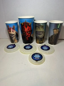 star wars episode 1 kfc cups new set of 4 - Picture 1 of 2