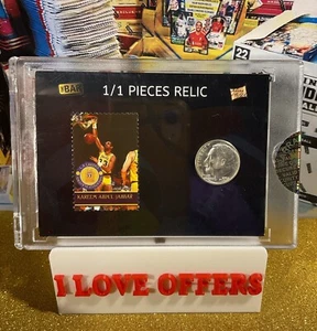 1/1 KAREEM ABDUL JABBAR $1 STAMP 1958 90% SILVER DIME THE BAR HYBRID CSTORE RARE - Picture 1 of 5