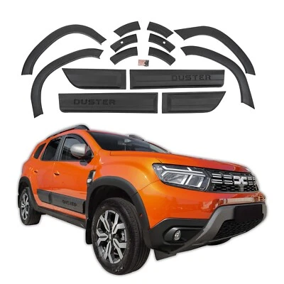 Kit Protezione + Parafanghi Adatti Per Dacia Duster 2 2017-2024 Opaco 14 Pcs - Immagine 1 di 4