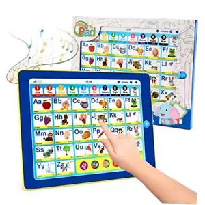 6-in-1 Kids Tablet with ABC/Words/Numbers/Color/Games/Music - Interactive - Picture 1 of 8