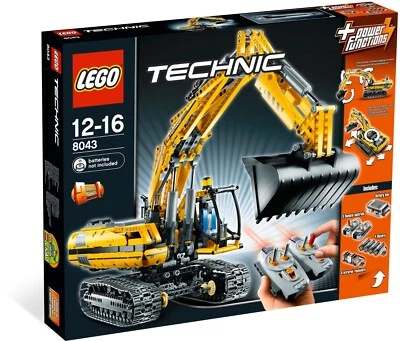 LEGO Technic 8043 Motorized Excavator New Retired Sealed Building Set - Image 1 of 3