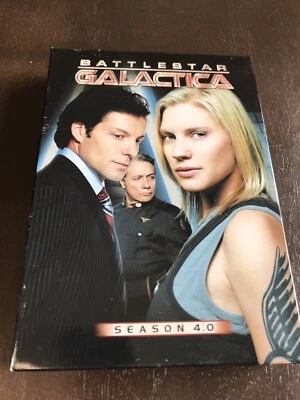 BATTLESTAR GALACTICA 2004 Box Set SEASON 4.0 Region 1 Vgc Sci-Fi NTSC Disks Mint - image 1 of 4