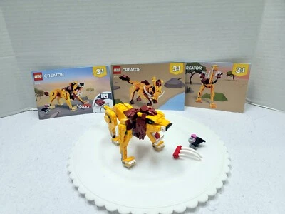 Lego 31112 - Wild Lion - 2021 - 100% Build Complete - Image 1 of 4