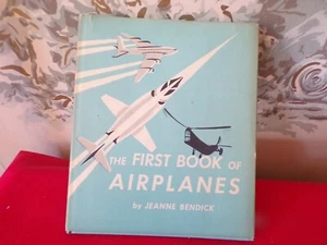 1958 First Book of Airplanes Hardcover Book - Picture 1 of 9