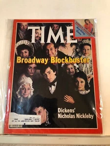 Time Magazine October 1981 Broadway Blockbusters Dickens' Nicholas Nicleby - Picture 1 of 1