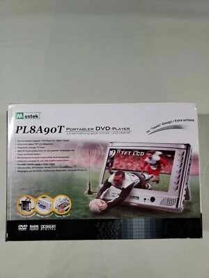 Mustek 9 in Portable DVD Player Built-in TV Tuner. - Image 1 of 4