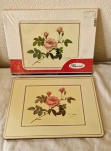 "2 x PIMPERNEL KOFFERENTÄNDER REDOUTE ROSE 12""×9" - Bild 1 von 10