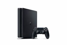 Sony PlayStation 4 Slim Console - Black. With 2 extra controllers