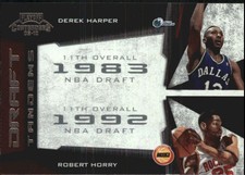 2009-10 Playoff Contenders Draft Tandems Rockets Card #14 Derek Harper/Horry