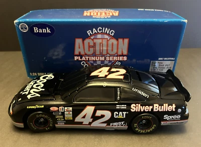 Pontiac BW BANK NASCAR 1996 Kyle Petty #42 Coors negro escala 1:24 acción 1/7500 Foto 1 de 4