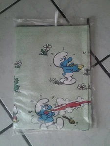 Schlümpfe - Papiertischtuch (115x175 cm) noch ovp. alt und top !!! - Bild 1 von 1