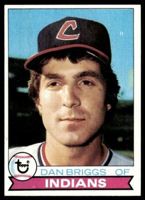 1979 Topps Dan Briggs Cleveland Indians #77 - Image 1 of 2