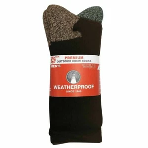  8 pares de calcetines resistentes a la intemperie mezcla de lana funciona deporte exterior talla 7-11 - Imagen 1 de 9