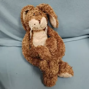 La Pelucherie Conejo Marrón Piernas Largas Peluche Raro Patas Dobladas Francés Orejas Largas - Imagen 1 de 14
