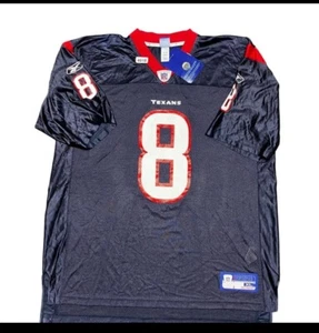 New Reebok David Carr #8 Houston Texans Football Jersey NWT XL 4018 - Picture 1 of 7