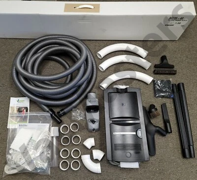 Vacuflo Vroom Retract Vac garage vacuum ALL IN ONE kit! NO CENTRAL VACUUM NEEDED - Image 1 of 4