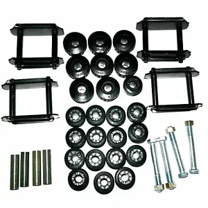 Suzuki Gypsy Spring Bush Bolt Spacer &Gypsy shackle Kit SJ413 SJ4 - Picture 1 of 5