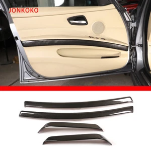 Modified ABS Fiber Inner Door Panel Trim Decor Case For BMW 3 Series E90 2005-12 - Picture 1 of 11