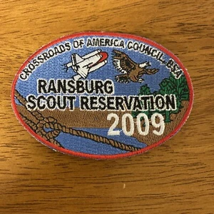 Ransburg Scout Reservation BSA Crossroads of America Council 2009 Camp Patch - Picture 1 of 3