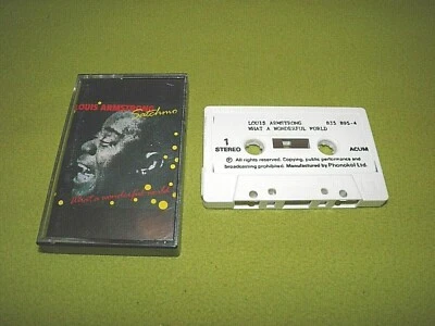 Louis Armstrong - Satchmo - What A Wonderful World - RARE Israel 1988 Cassette - Image 1 of 2