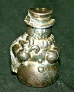 Reed & Barton Silver Plated Mr. Snowman  Pepper Shaker only - Picture 1 of 5