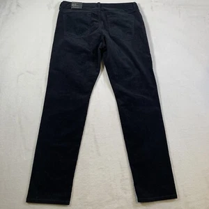 Banana Republic Skinny Jeans Womens Size 31/12 Black Corduroy Mid Rise NEW - Picture 1 of 11