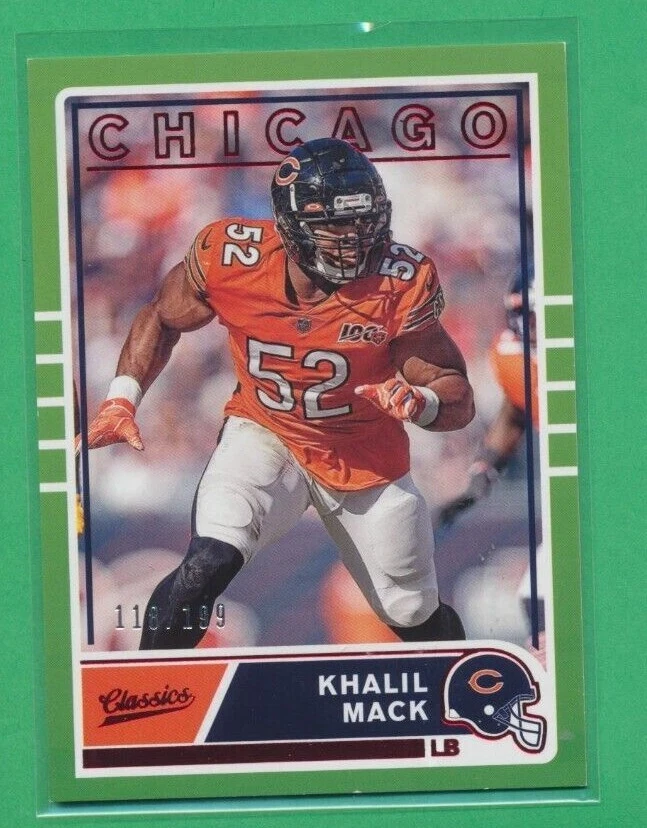 2019 Panini Chronicles Khalil Mack Parallel Numbered /199 Rare C381 - Image 1 of 1