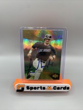 2005 Reflections Gold Arizona Diamondbacks #72 Luis Gonzalez Auto IP Signed Card