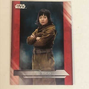 Star Wars The Last Jedi Trading Card #17 Rose Tico